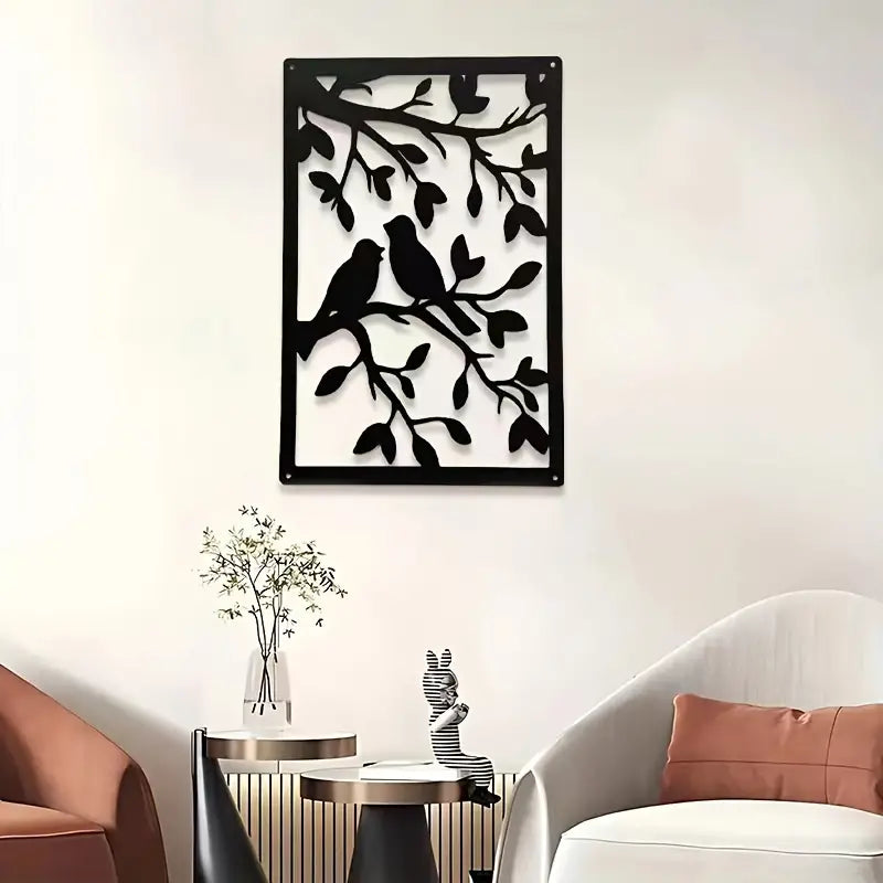 4-Piece Summer Leaves Wall Art