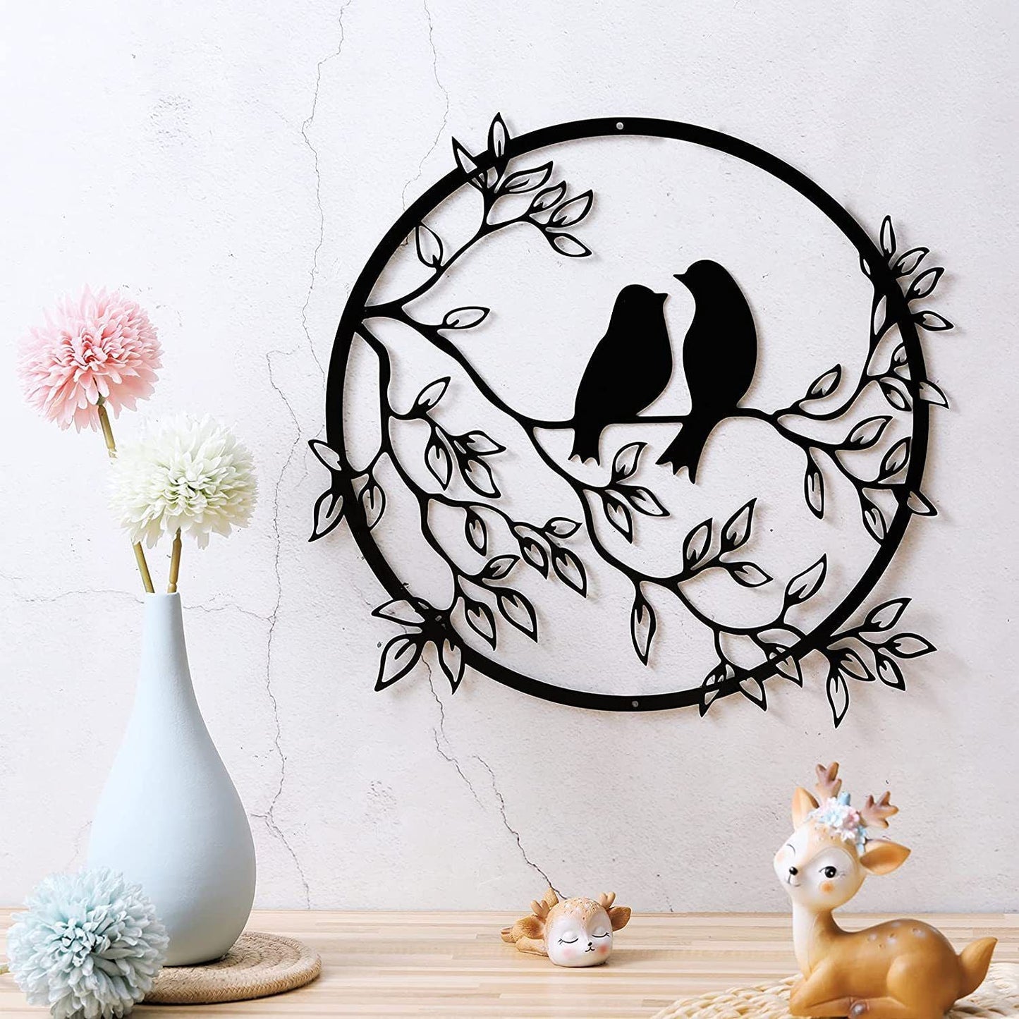 Birds on Branch Wall Art