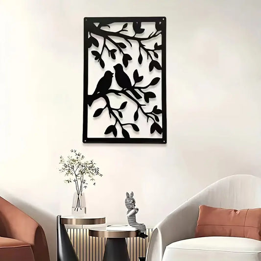 4-Piece Summer Leaves Wall Art