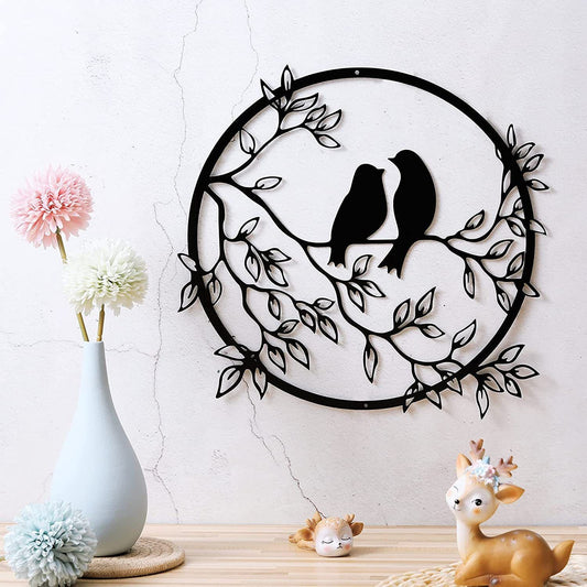 Birds on Branch Wall Art