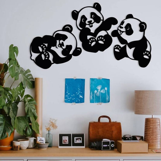 Wall Art Cute Baby Panda